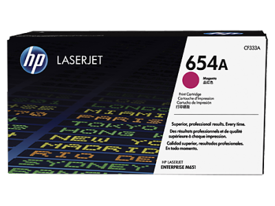 HP CF333A (654A) Magenta Original Toner - LaserJet M651 