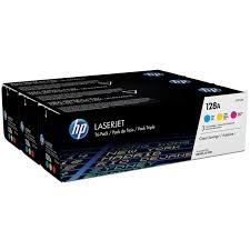 HP CF371AM (CE321A+CE322A+CE323A) 3Pk Colour Original Toner 