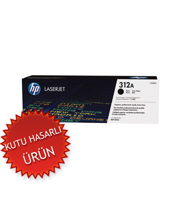 HP - HP CF380A (312A) Black Original Toner - LaserJet Pro M476 (Damaged Box)