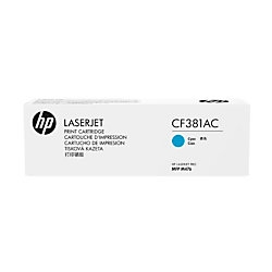 HP CF381AC (312A) Cyan Original Toner - LaserJet Pro M476 