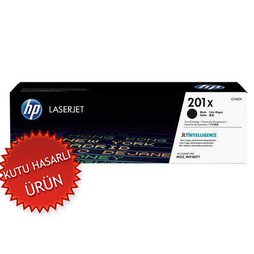 HP CF400X (201X) Black Original Toner High Capatiy - M252dw / M277dw (CF400XDden Ayrılma)