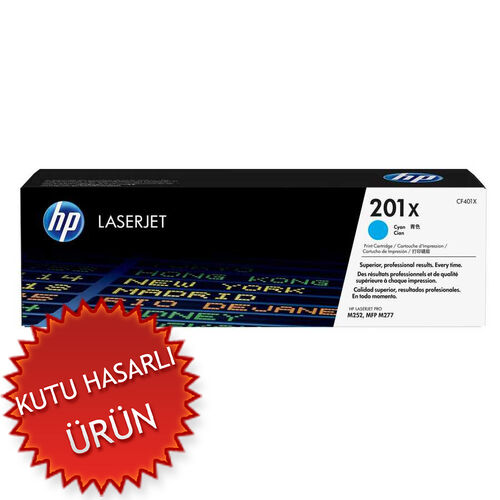 HP CF401X (201X) Mavi Orjinal Toner Yüksek Kapasite - M252dw / M277dw (C) (T15439) - 1