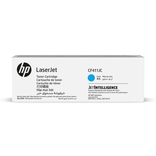 HP CF411JC Cyan Original Toner - M452DN / M452DW - 1