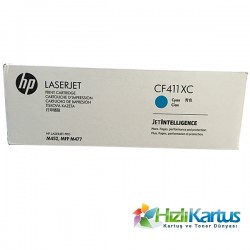 HP CF411XC (410X) Cyan Original Toner Hıgh Capacity - M452dn / M477dw 