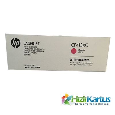 HP CF413XC (410X) Kırmızı Orjinal Toner Yüksek Kapasite - M452dn / M477dw (T3098) - 2