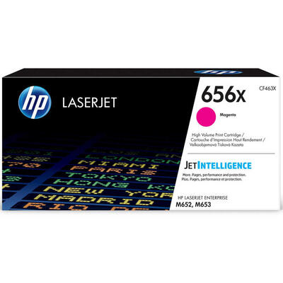 HP - HP CF463X (656X) Magenta Original Toner Hıgh Capacity - Laserjet M652dn / M653dn