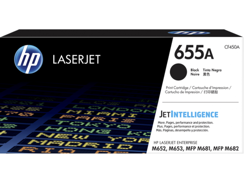 HP CF450A (655A) Siyah Orjinal Toner - Laserjet M652dn / M653dn (T11827) - 1