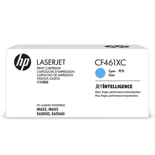 HP CF461XC (656X) Cyan Original Toner High Capacity - Laserjet M652dn / M653dn 