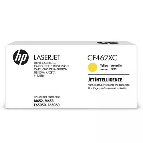 HP CF462XC (656X) Yellow Original Toner High Capacity - Laserjet M652dn / M653dn