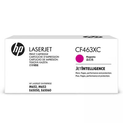 HP - HP CF463XC (656X) Magenta Original Toner High Capacity - Laserjet M652dn / M653dn