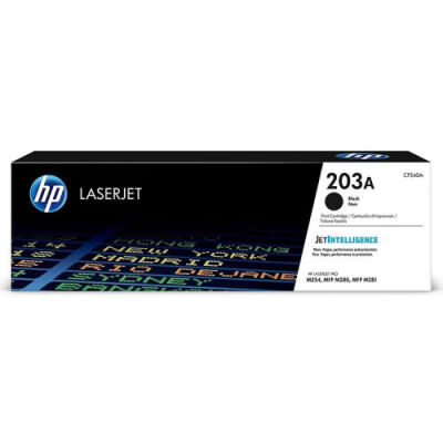 HP CF540A (203A) Black Original Toner - M254dw / M280nw - 2