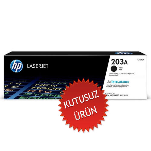 HP CF540A (203A) Siyah Orjinal Toner - M254dw / M280nw (U) (T12520) - 1