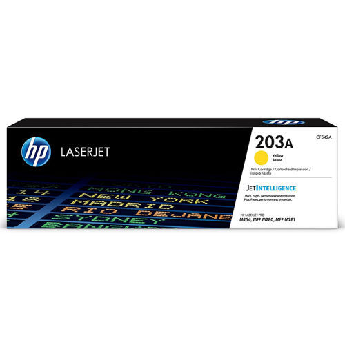 HP CF542A (203A) Sarı Orjinal Toner - M254dw / M280nw (T7544) - 2