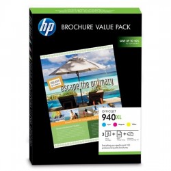 HP CG898AE (940XL) Color Pack Cartridge + Photo Paper - Pro 8000 / 8500 