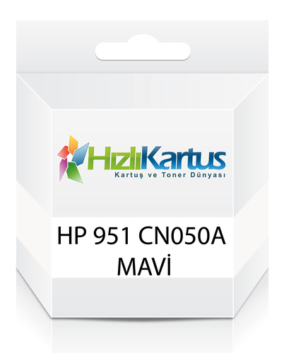 HP CN050A (951) Mavi Muadil Kartuş - Pro 8600 - 1