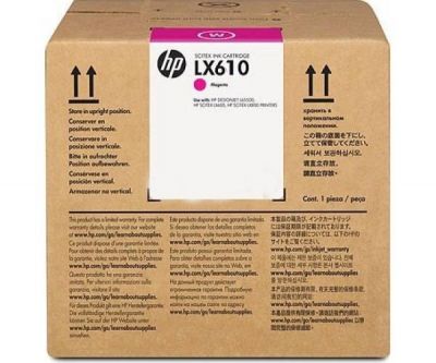 HP CN671A LX610 Kırmızı Lateks Mürekkep Kartuşu - L65500 / LX850 (T1655) - 1