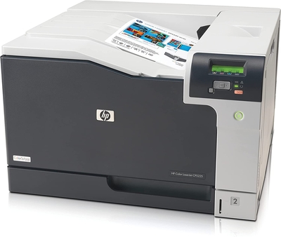 HP CP5225dn (CE712A) Color LaserJet A3 Renkli Lazer Yazıcı (T17625) - 3