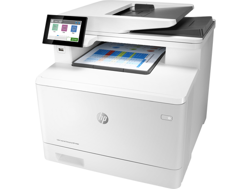 HP 3QA55A (MFP M480f) Color LaserJet Enterprise + Scanner + Photocopy + Network + Multifunction Color Laser Printer - 2