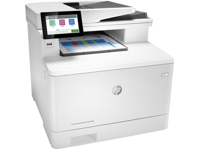 HP 3QA55A (MFP M480f) Color LaserJet Enterprise + Tarayıcı + Fotokopi + Network + Çok İşlevli Renkli Lazer Yazıcı (T16780) - 4