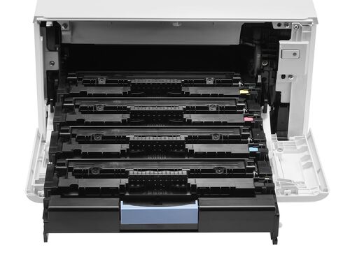 HP 3QA35A (E45028dn) Color LaserJet Managed Renkli Laser Yazıcı Dubleks Özellikli (T16646) - 4