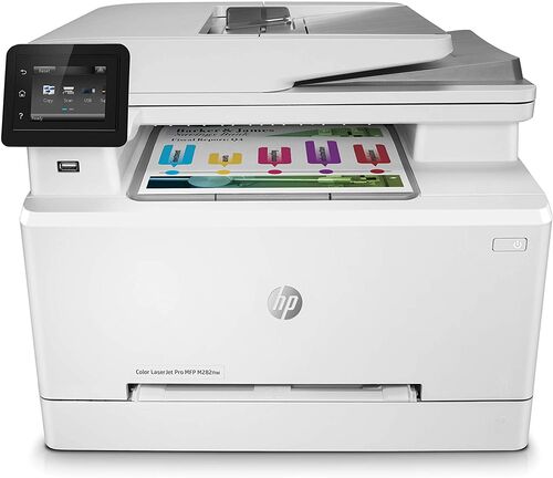 HP 7KW72A (M282NW) Color Laserjet Pro Multifunction Color Laser Printer + Scanner + Copier + Wi-Fi + Network + AirPrint 