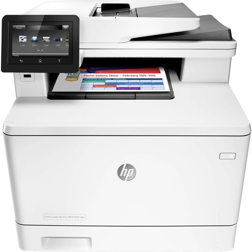 HP M5H23A (MFP M377DW) Color LaserJet Pro Wi-Fi + Tarayıcı + Fotokopi Renkli Çok Fonksiyonlu Lazer Yazıcı (T17634)