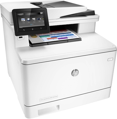 HP M5H23A (MFP M377DW) Color LaserJet Pro Wi-Fi + Tarayıcı + Fotokopi Renkli Çok Fonksiyonlu Lazer Yazıcı (T17634) - Thumbnail