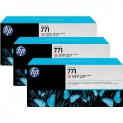 HP CR254A (771) 3Pk Lıght Magenta Original Cartridge - DesignJet Z6200 