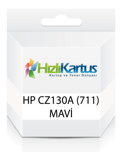 HP CZ130A (711) Mavi Muadil Kartuş - DesignJet T120 - 1