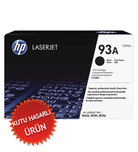 HP CZ192A (93A) Original Toner - LaserJet Pro M435 (Seali Çekilmiş) (Damaged Box)