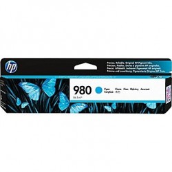 HP - HP D8J07A (980) Cyan Original Cartridge - X585 / X555