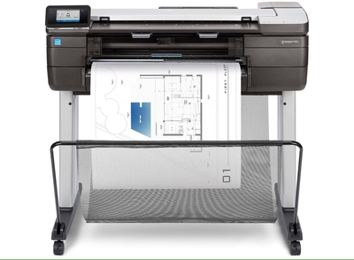 HP - HP F9A28D (T830) DesignJet 24-inch Multifunction Printer