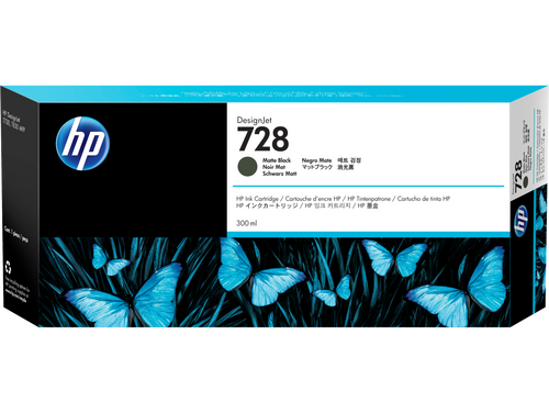 HP F9J60A (728) Mat Siyah Orjinal Kartuş - T730 / T830