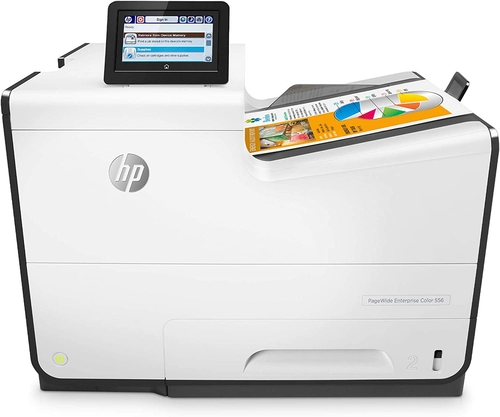 HP G1W46A (556dn) PageWide Enterprise Network + Multifunction Duplex Printer - 1