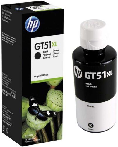 HP X4E40AE (GT-51XL) Black Original Ink Cartridge - 3