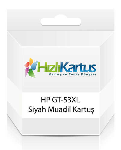 HP 1VV21AE (GT-53XL) Siyah Muadil Mürekkep Kartuş (T17552) - 1