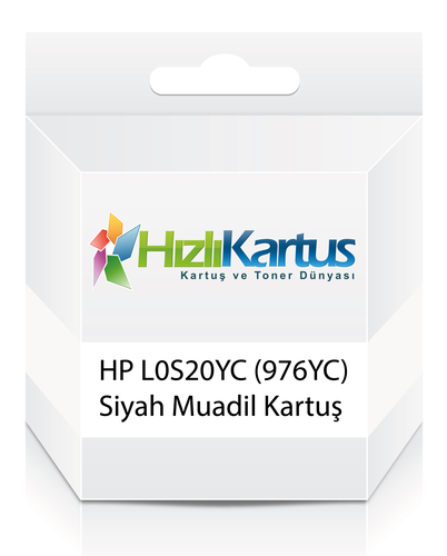 HP L0S20YC (976YC) Siyah Muadil Kartuş Extra Yüksek Kapasite - Pro P55250 / P57750 - 1