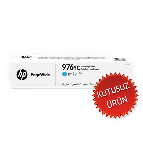 HP L0S29YC (976YC) Cyan Original Cartridge Extra High Capacity - Pro P55250 / P57750 (Without Box)