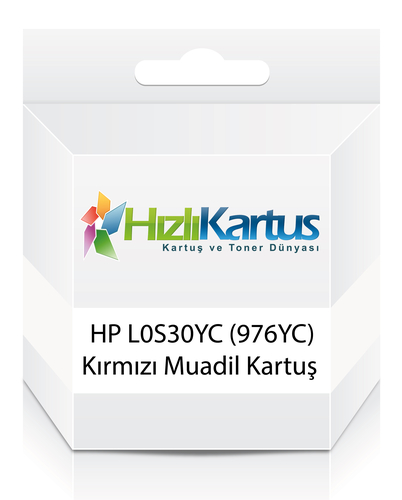 HP L0S30YC (976YC) Kırmızı Muadil Kartuş Extra Yüksek Kapasite - Pro P55250 / P57750 - 1