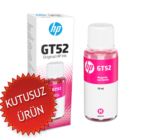 HP M0H55AE (GT-52) Kırmızı Orjinal Mürekkep Kartuşu (U)