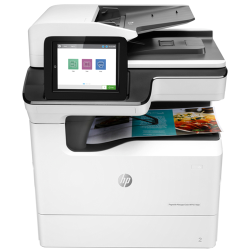 HP MFP E776DN PageWide Managed Color Çok Fonksiyonlu Yazıcı - 1