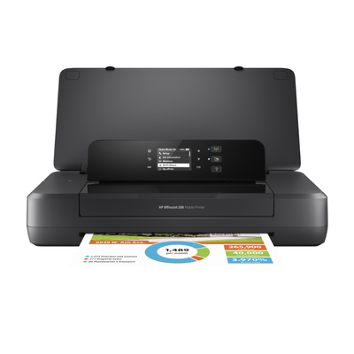 HP N4K99C (202) OfficeJet Wi-Fi A4 Renkli Taşınabilir Yazıcı - 2