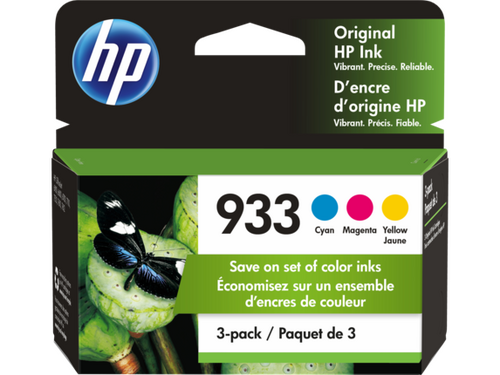 HP N9H56FN (933) 3'lü Pack Color Original Cartridge - OfficeJet 6100