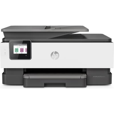 HP 1KR64B (Pro 8023) Officejet + Fotokopi + Faks + Tarayıcı + Wifi + Dubleks Inkjet Yazıcı (T13103) - 1