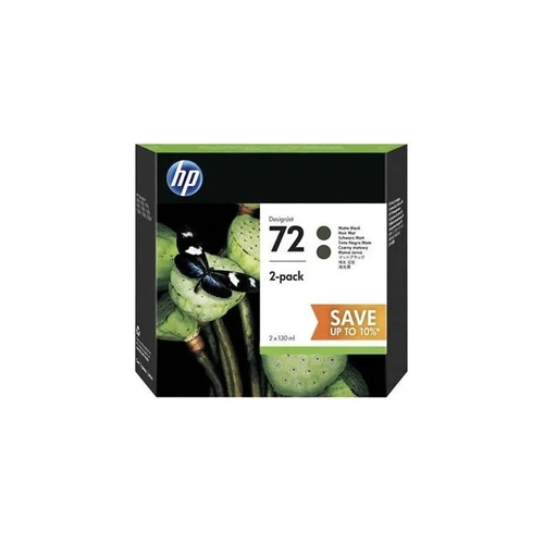 HP 72 P2V33A Mat Siyah Orjinal Kartuş - DesignJet T610 (C9403A) (2'li Paketten Bölme) - 1