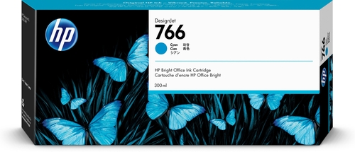 HP P2V89A (766) Mavi Orjinal Kartuş - XL3600