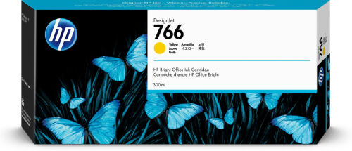 HP P2V91A (766) Sarı Orjinal Kartuş - XL3600 - 2