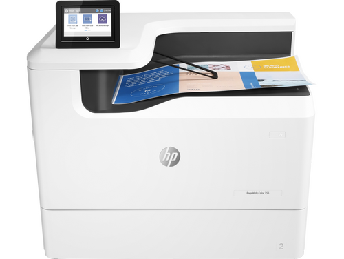 HP 4PZ47A PageWide Color 755dn Çok Fonksiyonlu Renkli Yazıcı - 1