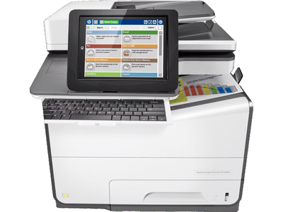 HP - HP PageWide Managed Color MFP E58650 Çok Fonksiyonlu Renkli Lazer Yazıcı