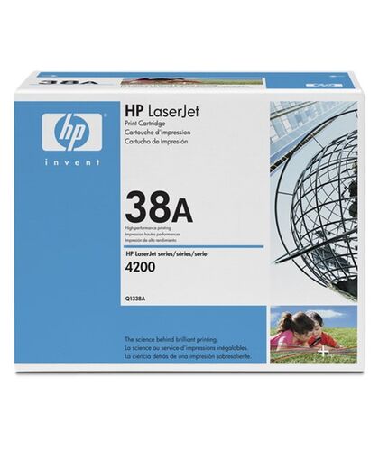 HP Q1338A (38A) Black Original Toner - Laserjet 4200 (B) - 1